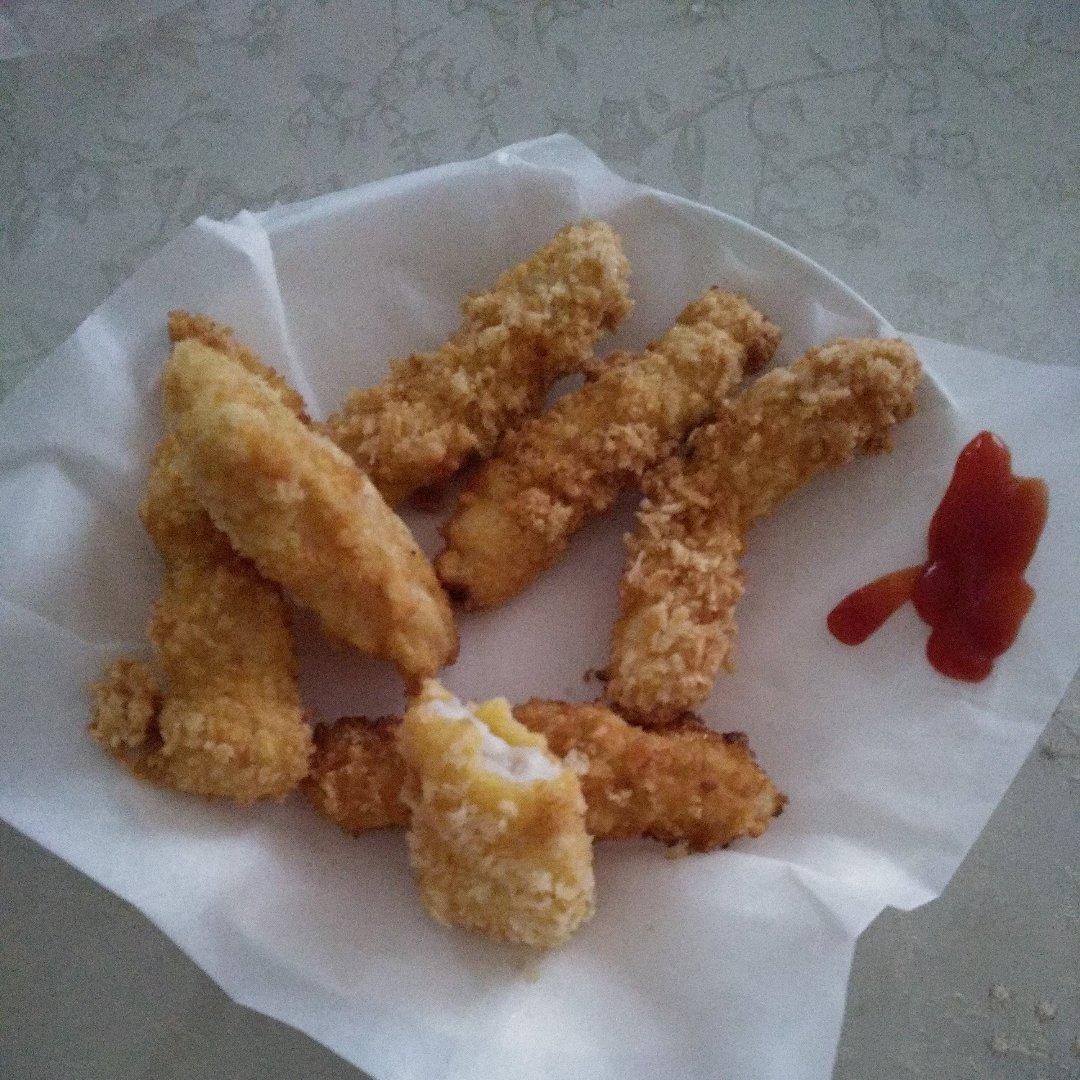 香酥鳕鱼排、猪排