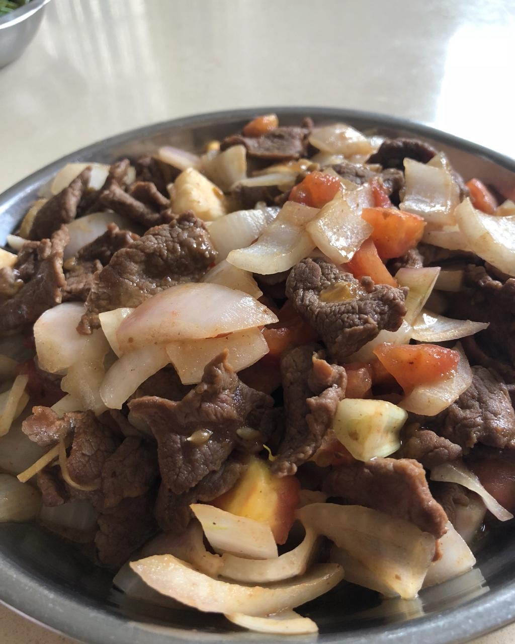 青椒牛肉
