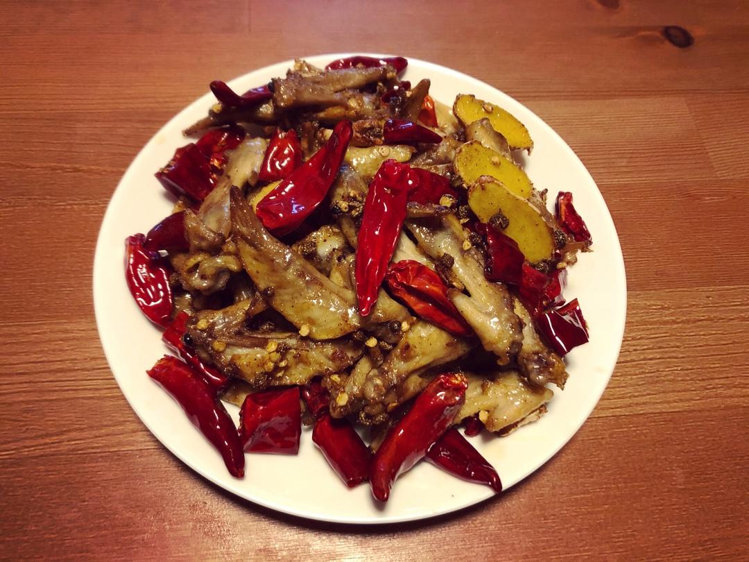 干锅香辣鸡翅