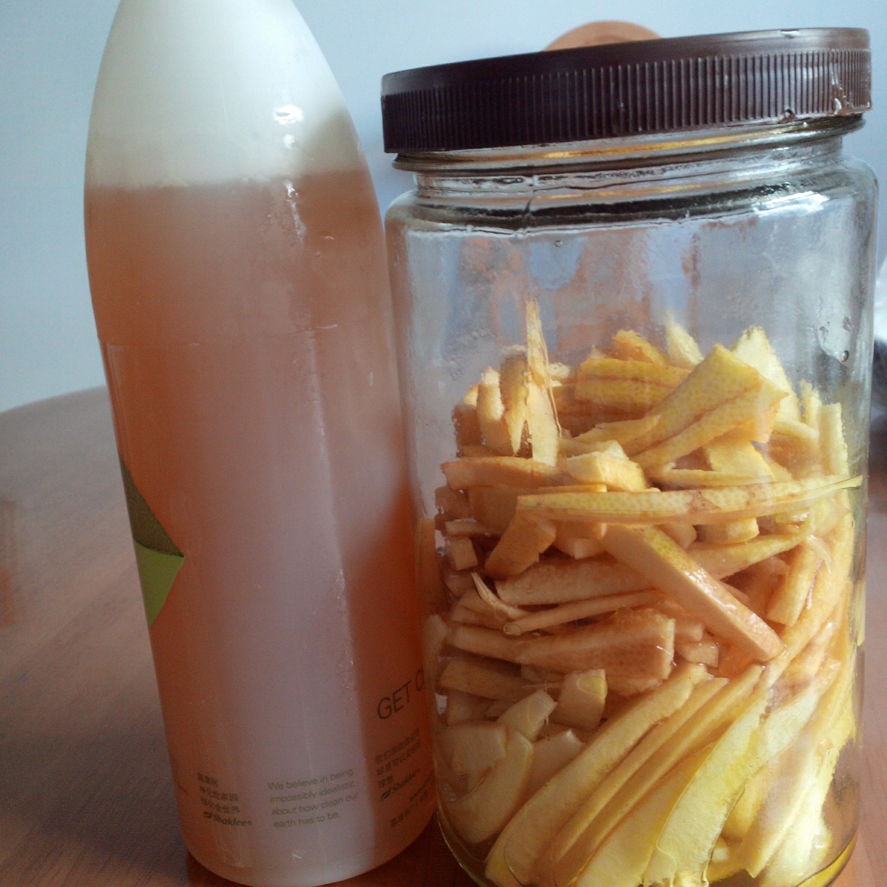 自制柚香洗洁精