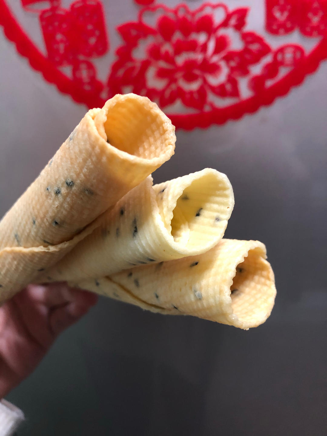芝麻蛋卷