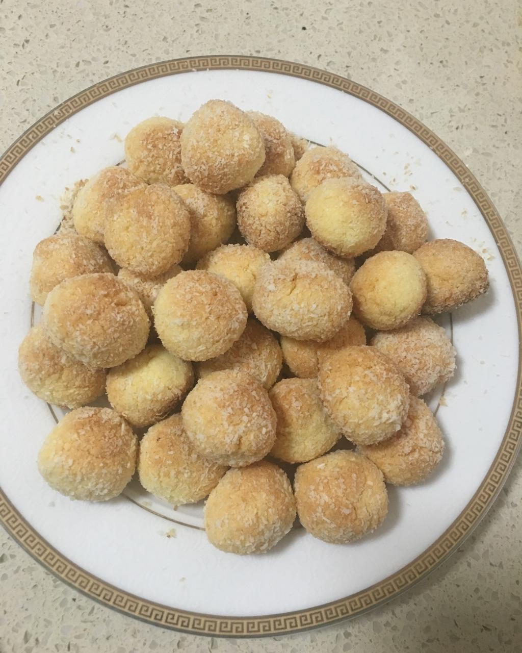 【视频】椰蓉小酥球（消耗蛋黄）童年美食