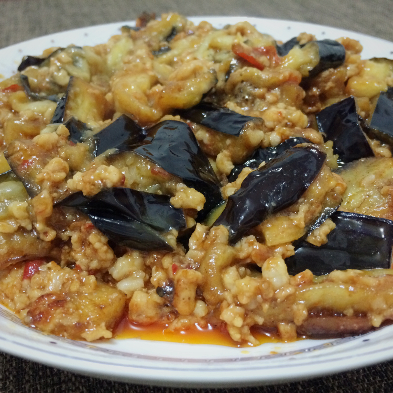 肉末茄子（超级下饭菜）