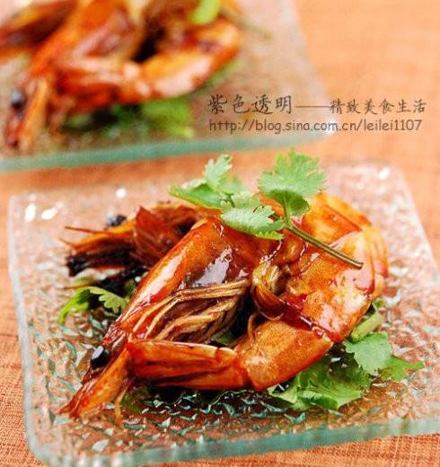 泰式橄榄油甜辣吮指虾的做法