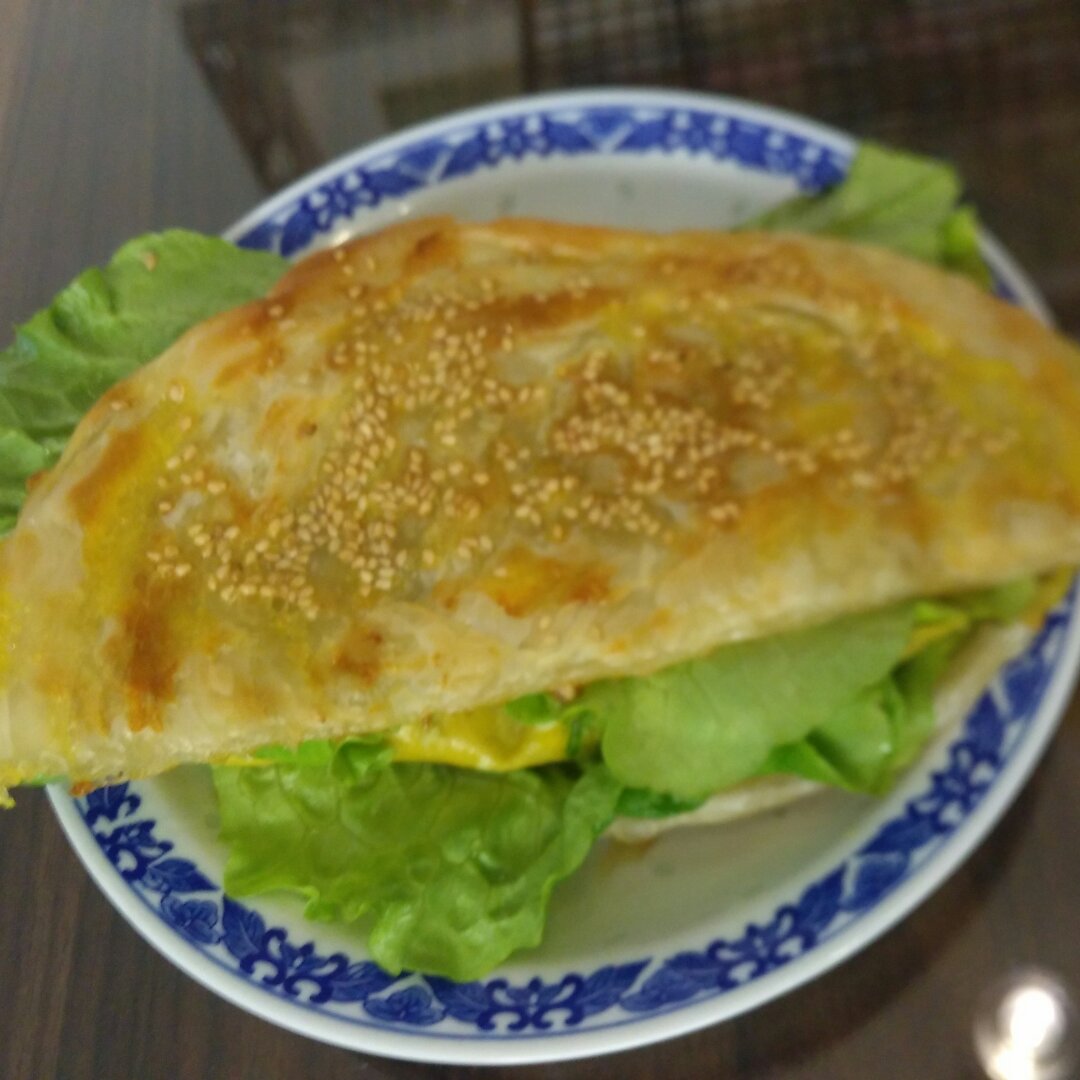 培根蛋法风烧饼