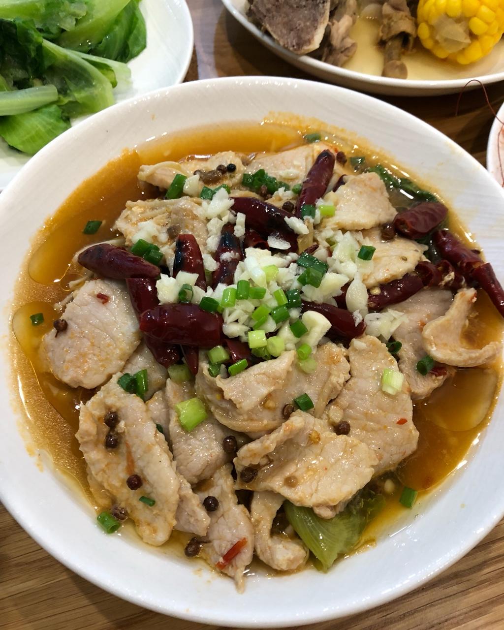 水煮肉片（中餐厅王俊凯版）