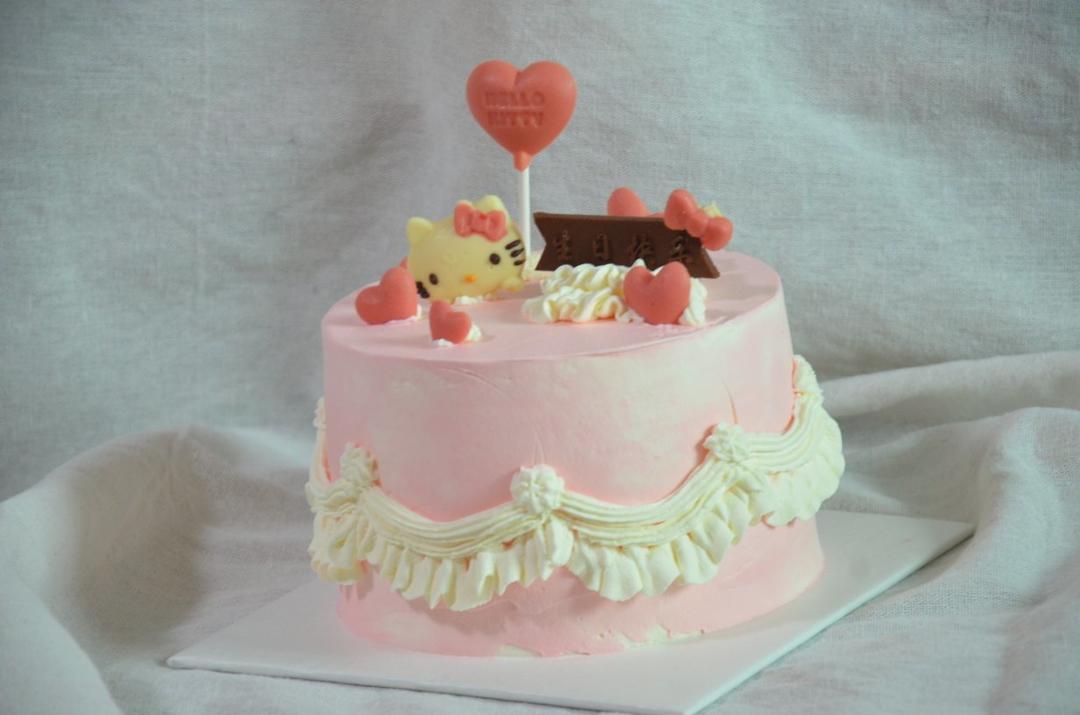 粉红的童年--生日蛋糕