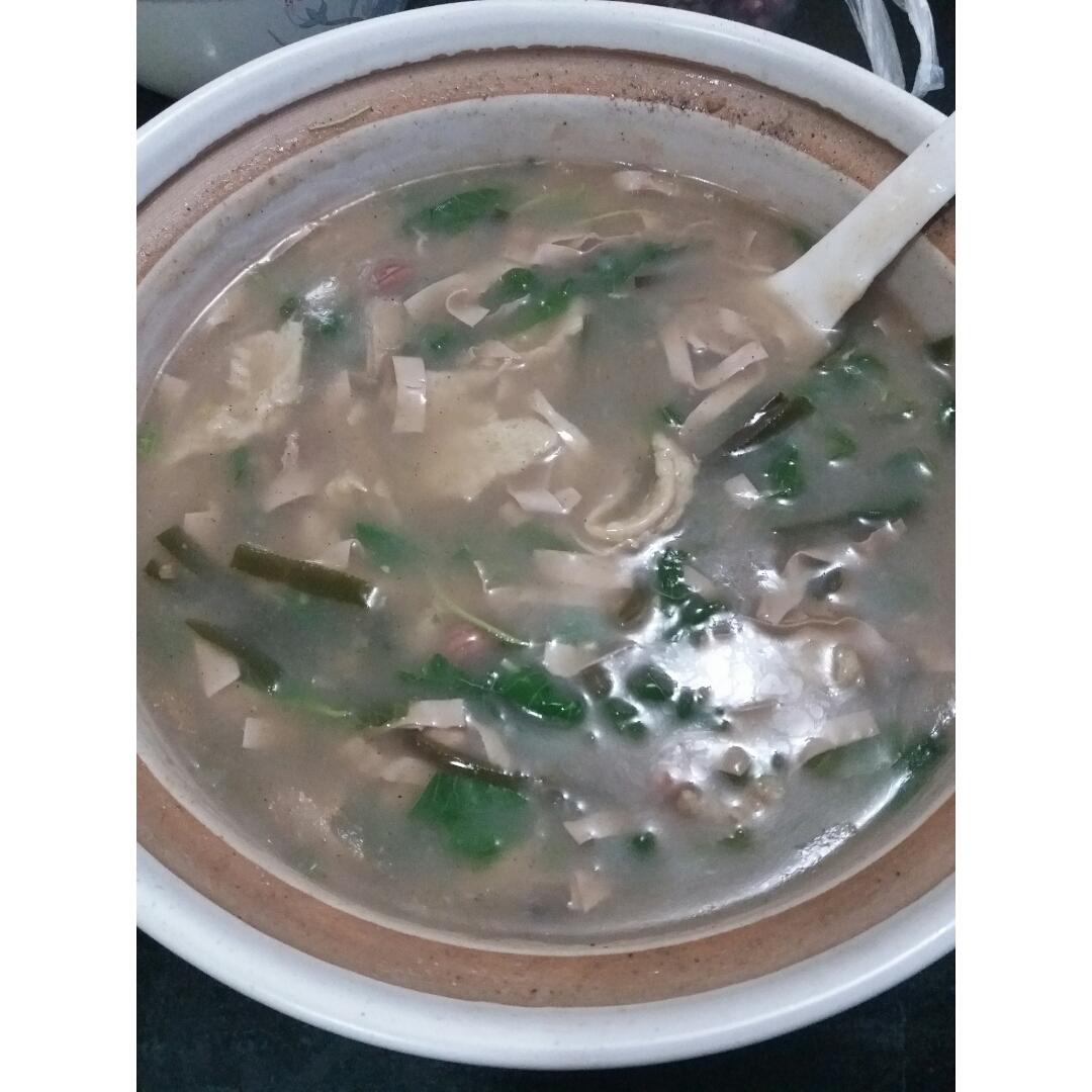 面筋汤（附油茶做法）