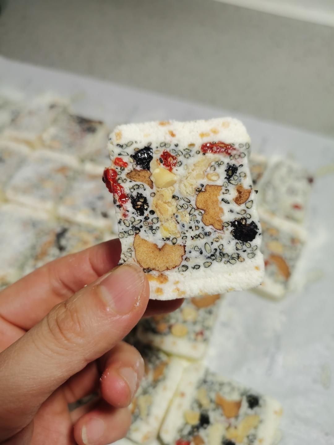 雪花酥（雪花饼，牛轧奶芙，奶酥）