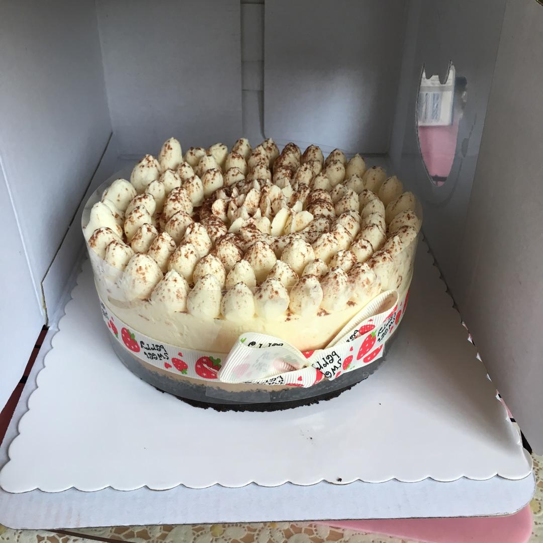 芝士巧克力双层慕斯