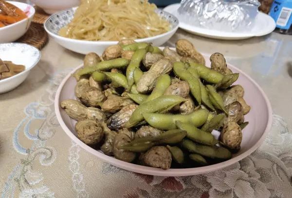 夏日必备煮五香毛豆花生🥜