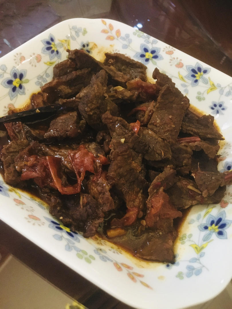 番茄炖牛肉