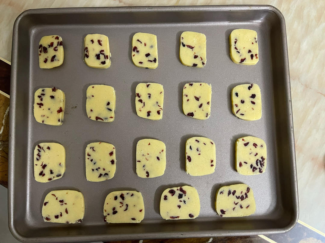 蔓越莓饼干 新手也不怕