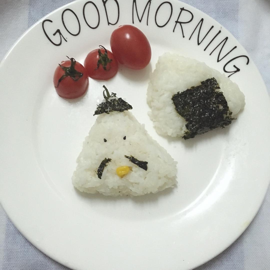 爆炸头饭团君（肉松饭团）
