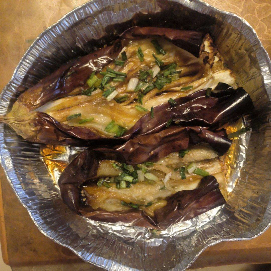 【空气炸锅】做出烧烤摊扬名立万的烤茄子！