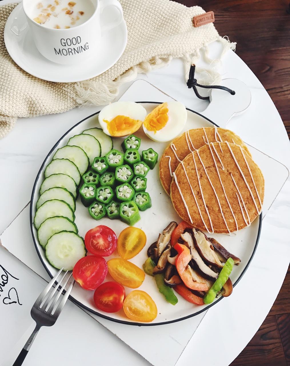 减肥 减脂早餐 糖果的小屋做的减脂早餐