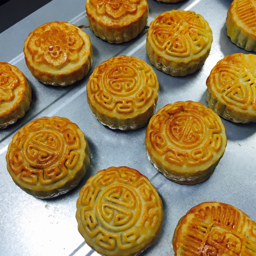 宝妈日常生活做的月饼