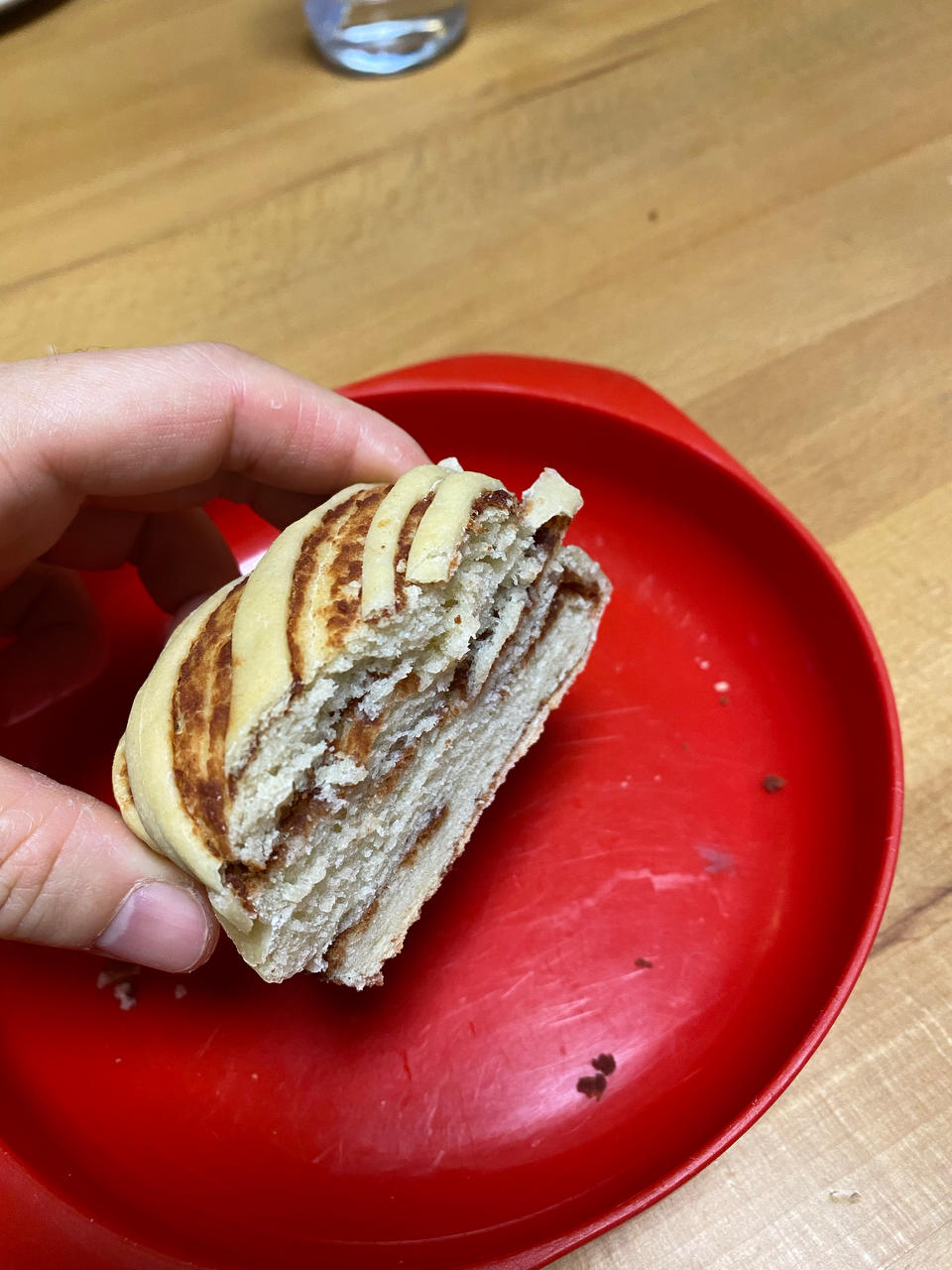 一次成功的豆沙吐司面包