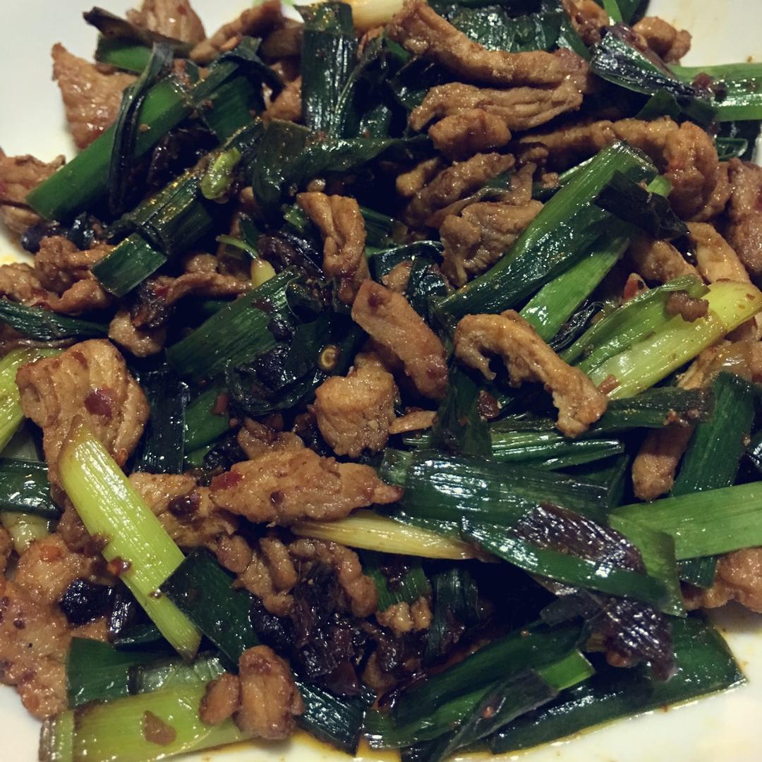 豆豉辣椒炒肉
