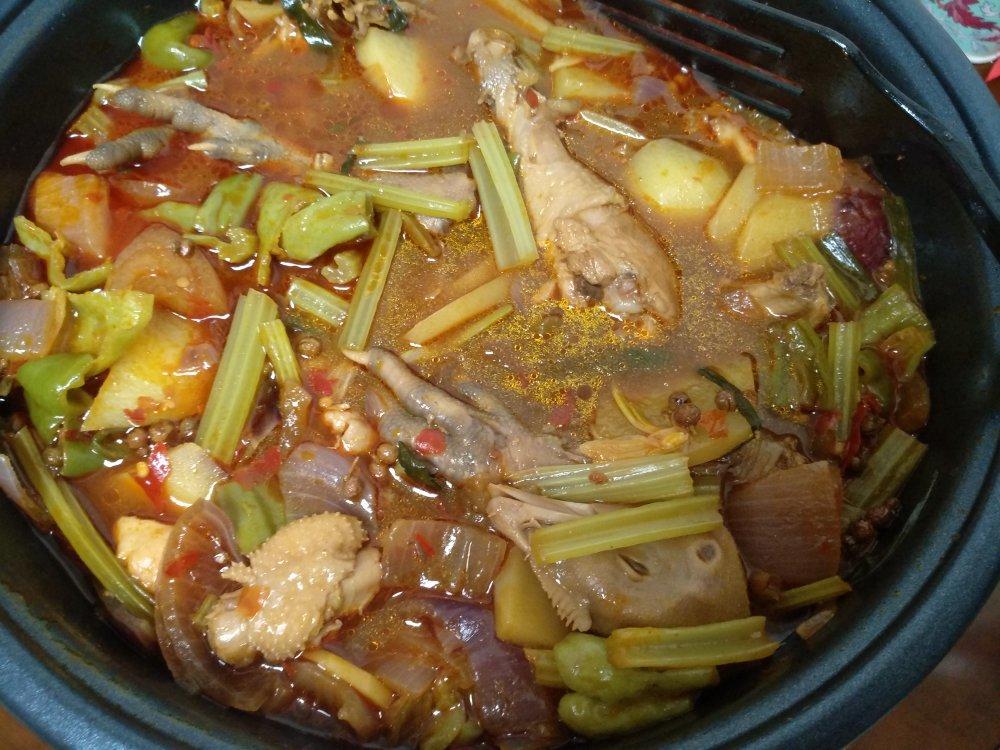 简易改良版鸡公煲菜谱