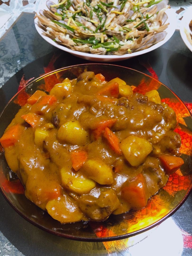 咖喱牛腩