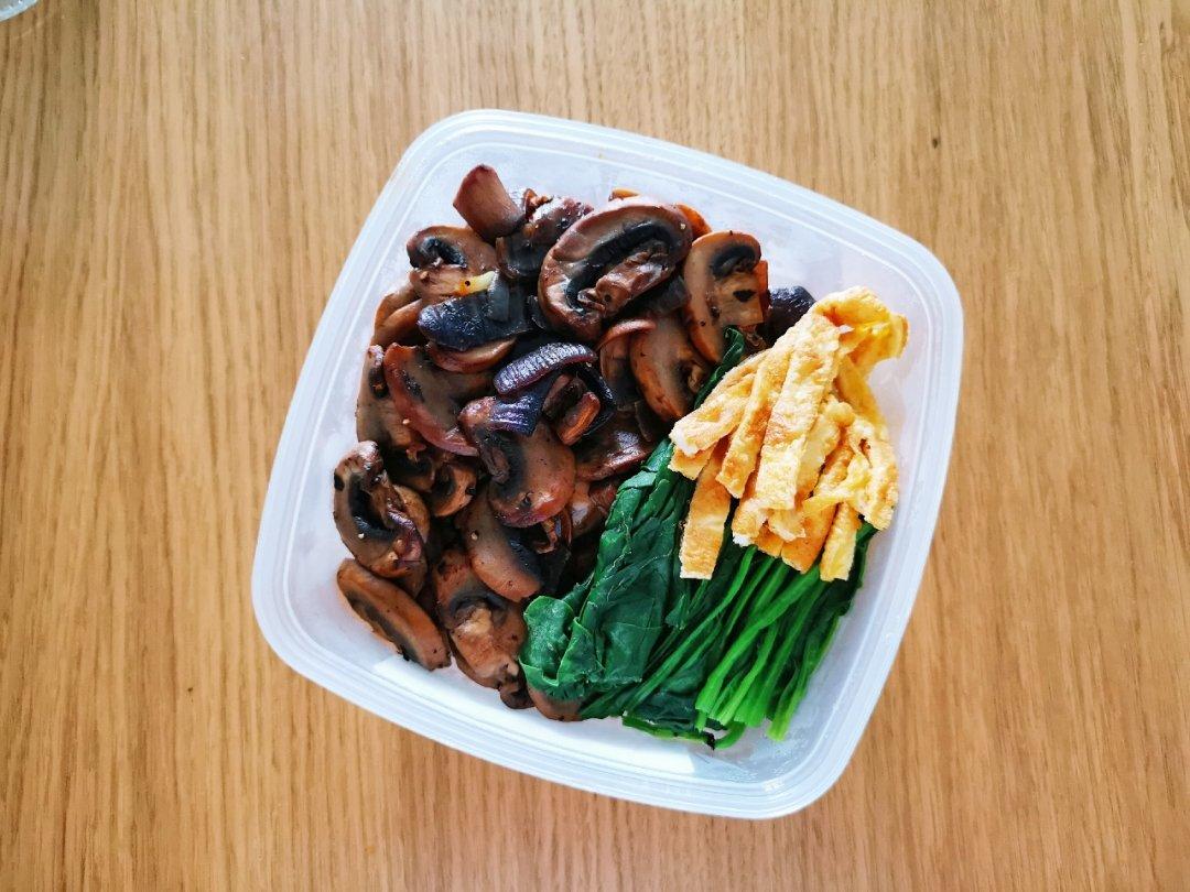 和风蘑菇饭（很适合做便当）