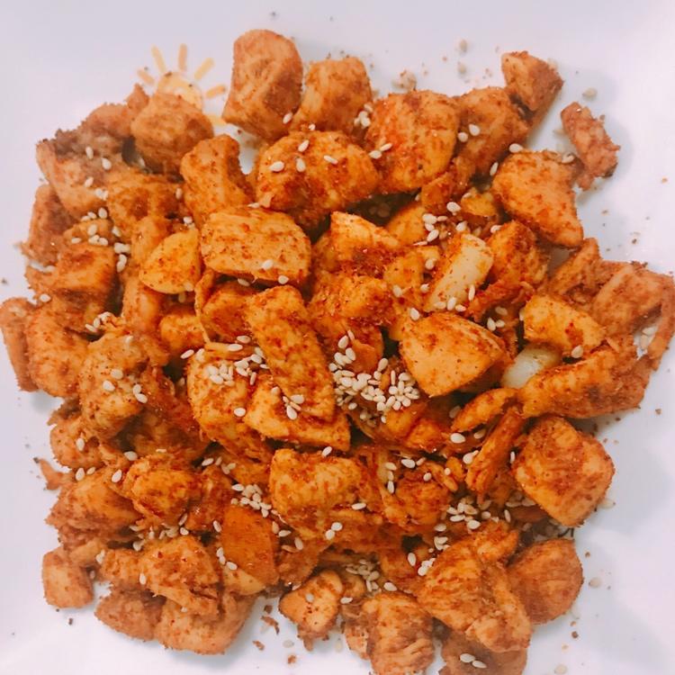 《香辣鸡丁》鸡胸肉的100种做法