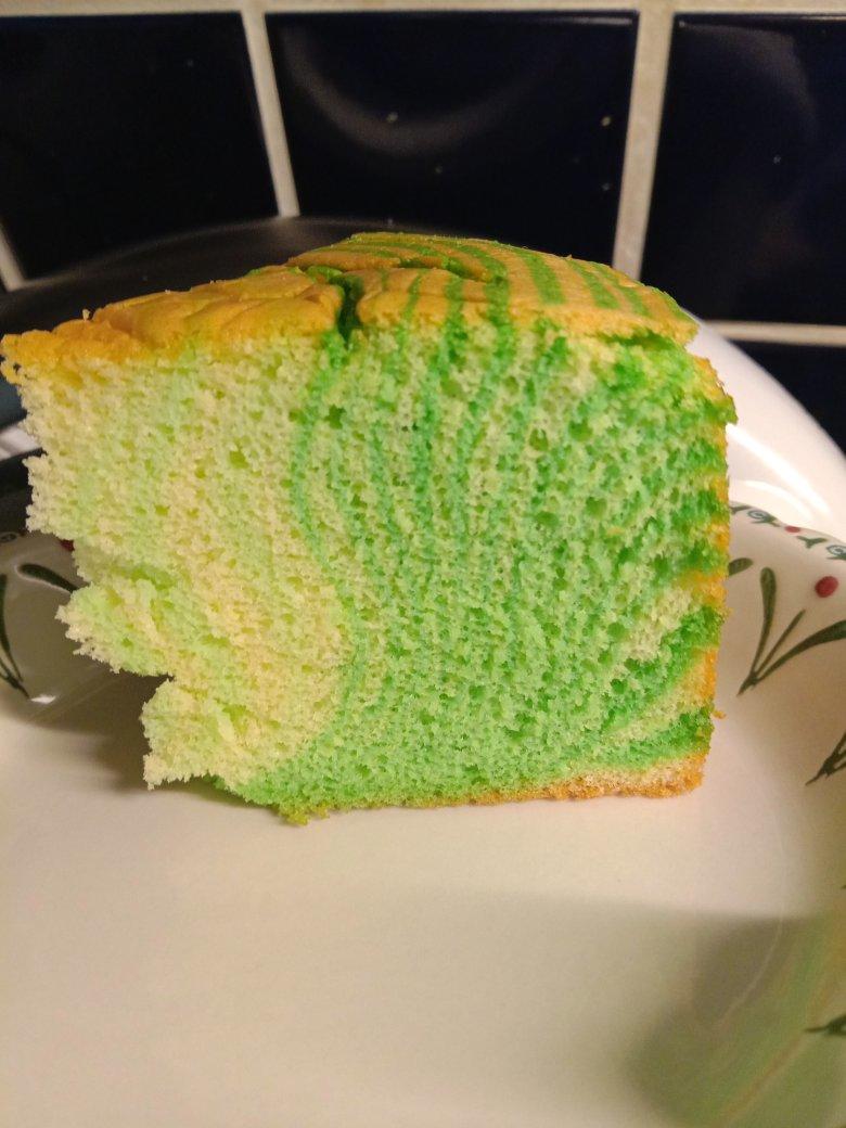 蛋糕【彩色斑马纹之戚风蛋糕】