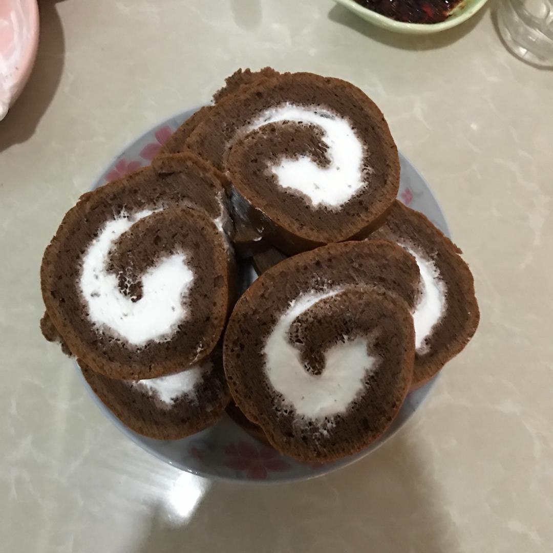 可可蛋糕卷