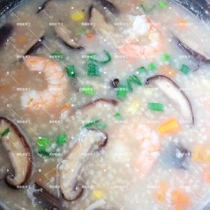 ㊙️吃不胖的什锦海鲜粥🥣的做法 步骤7
