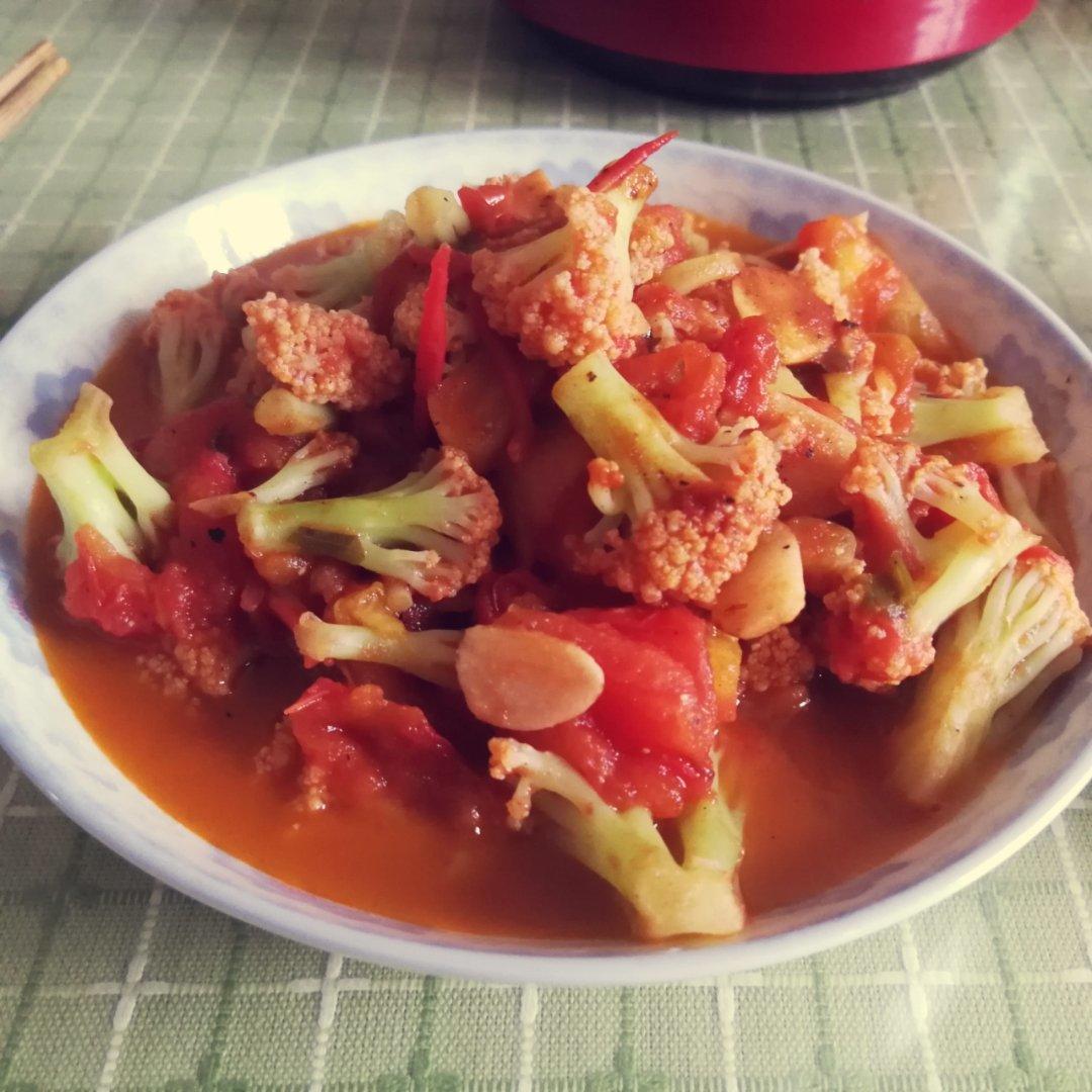 浓郁【番茄菜花】（无番茄酱，更健康）