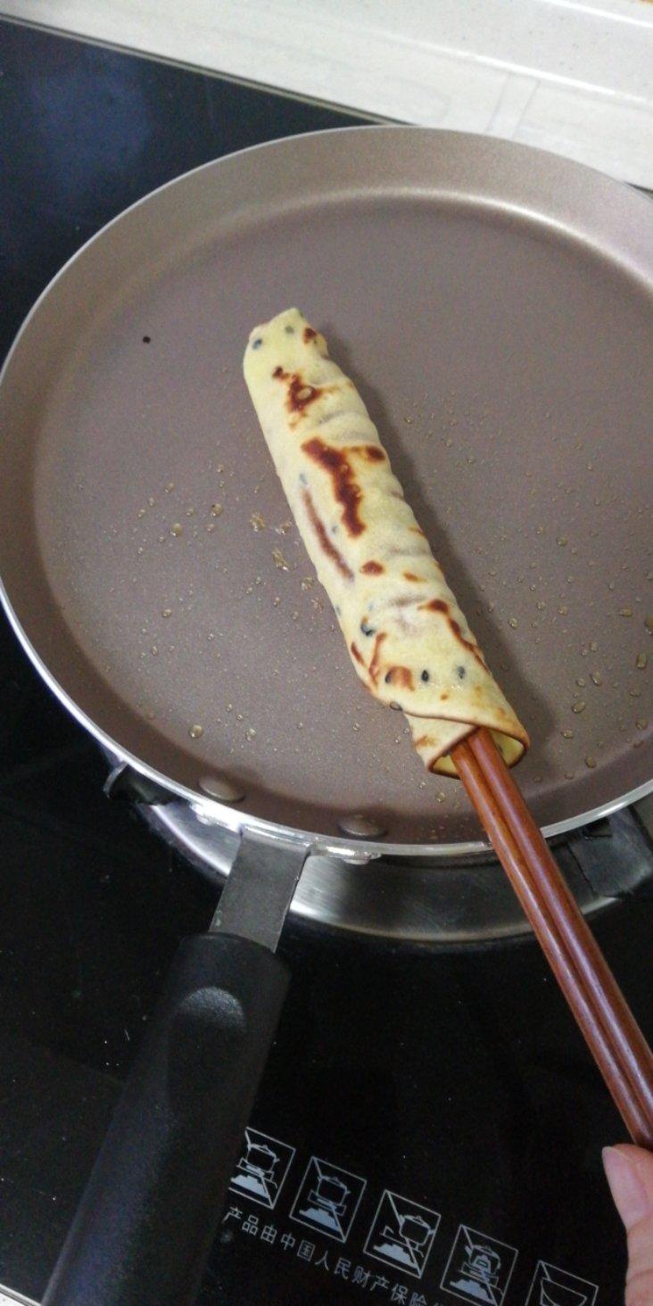平底锅脆皮蛋卷