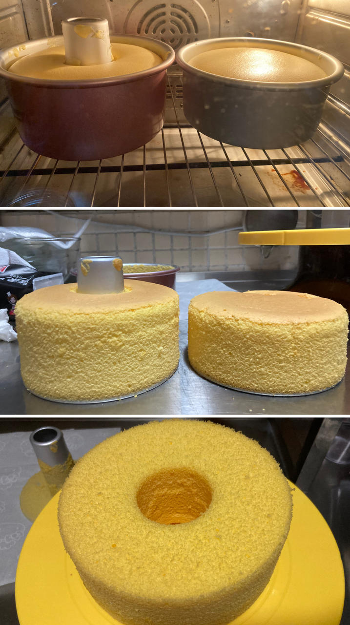 戚风蛋糕  （六寸）
