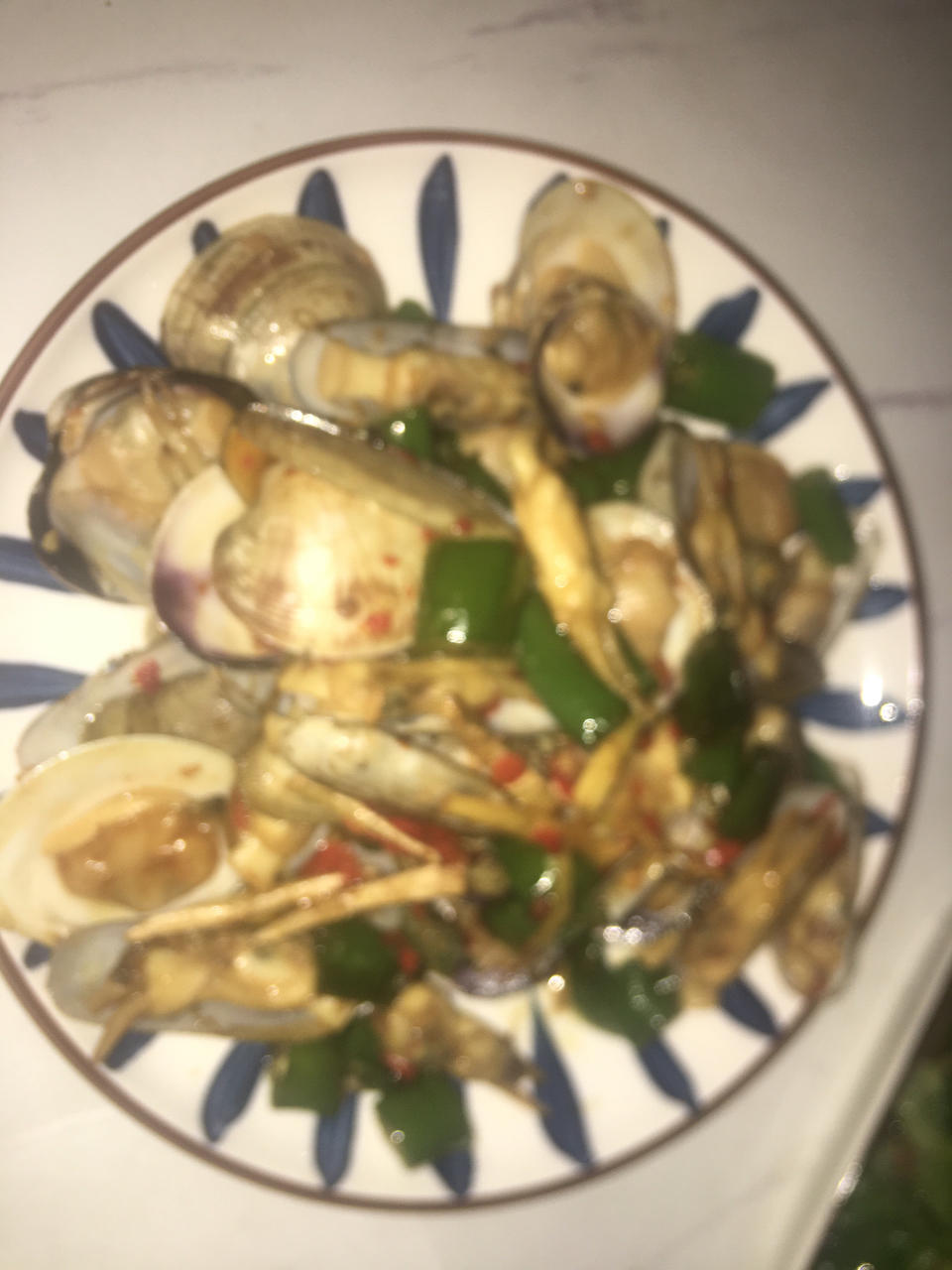 爆炒竹蛏