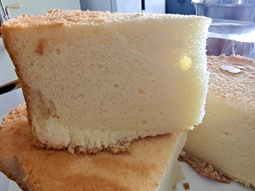 超柔软6寸戚风蛋糕(附8寸配方)零失败 超详细‼️含操作视频