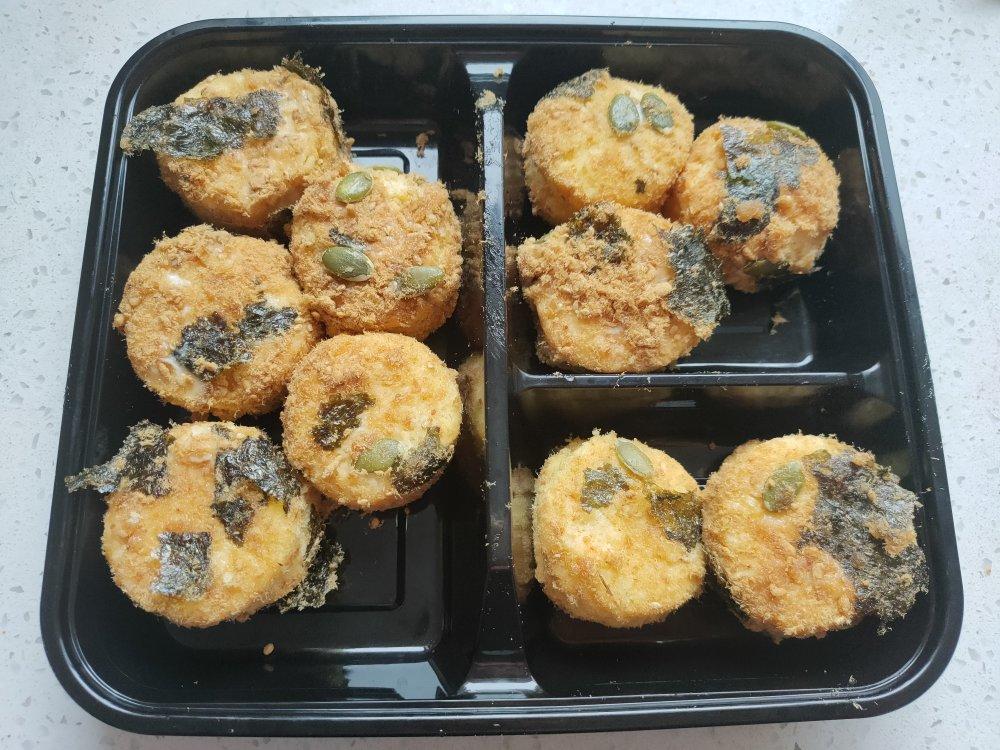 【海苔肉松小贝】酥松香甜，不浪费边角料
