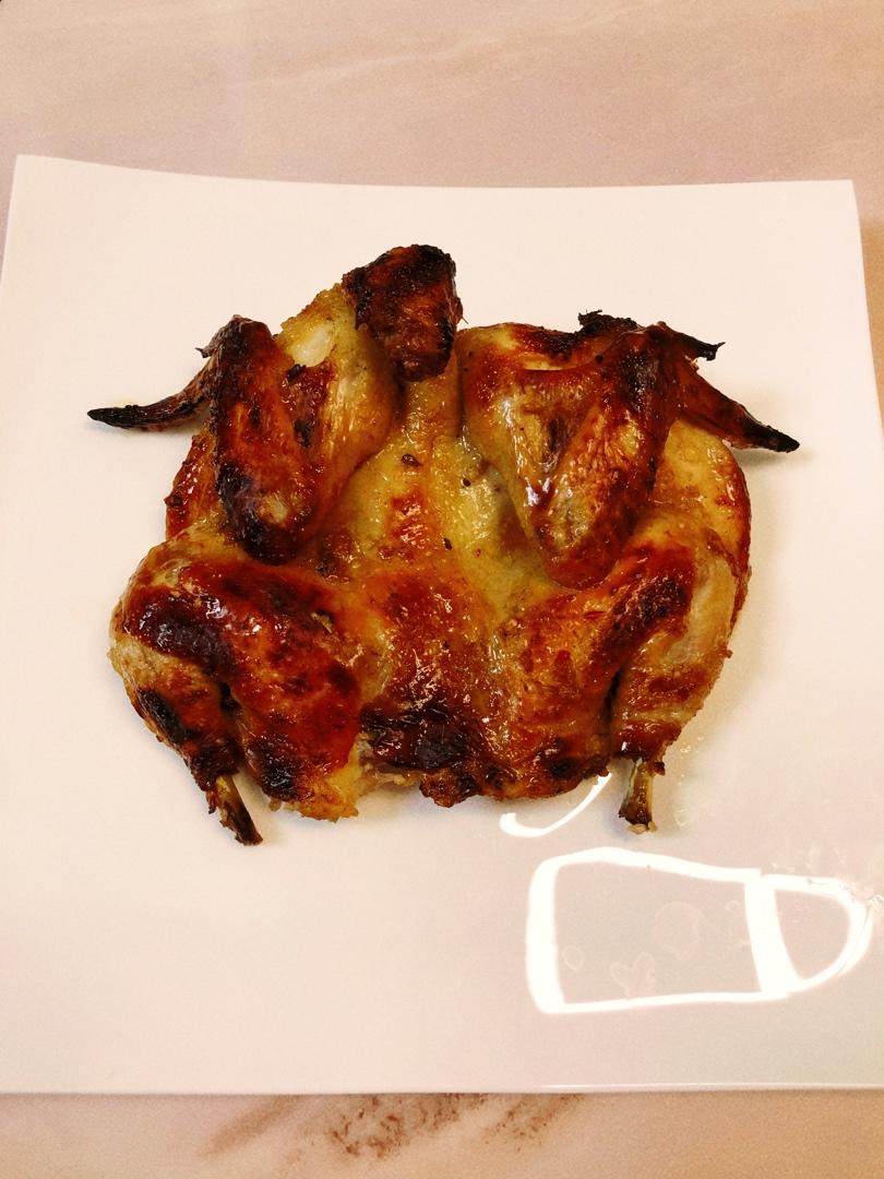 蒜香烤整鸡