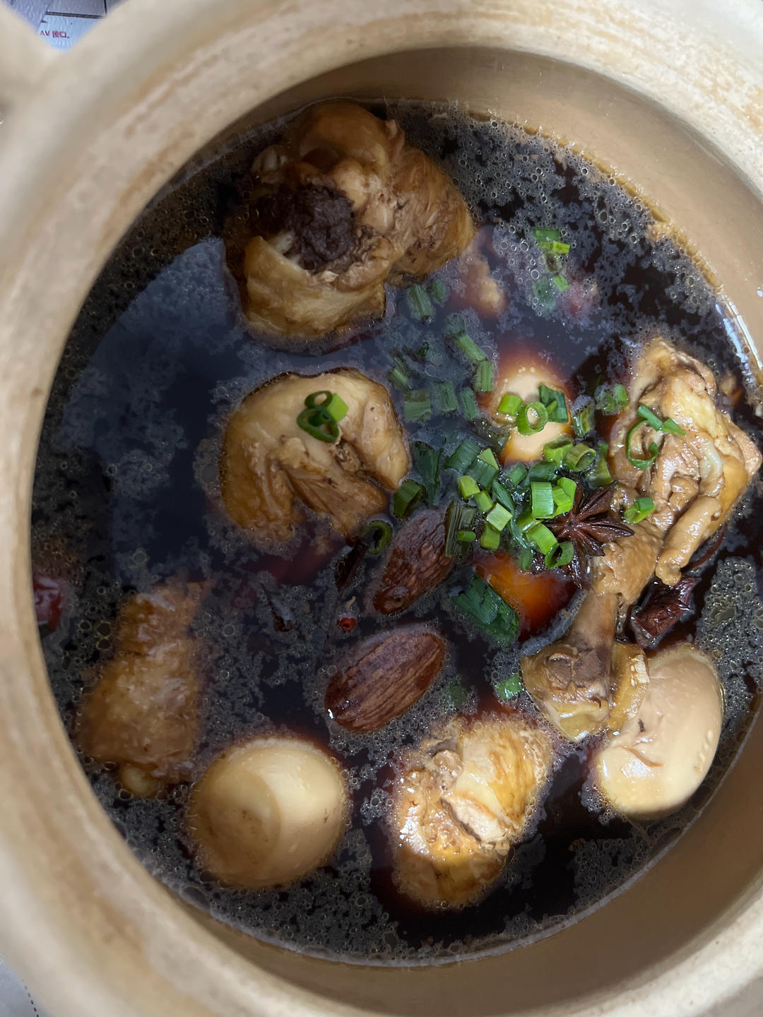 卤鸡腿鸡蛋低脂版