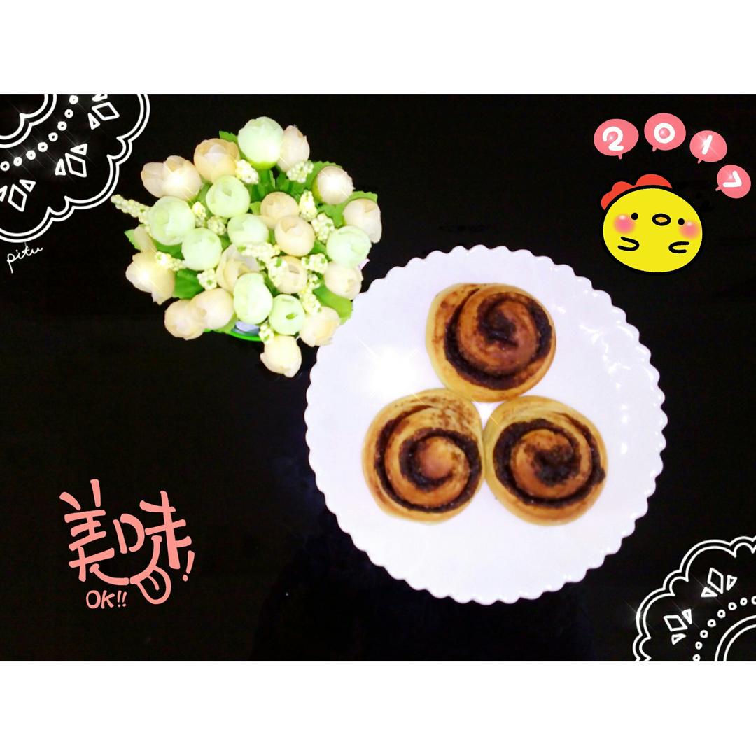 肉桂核桃卷