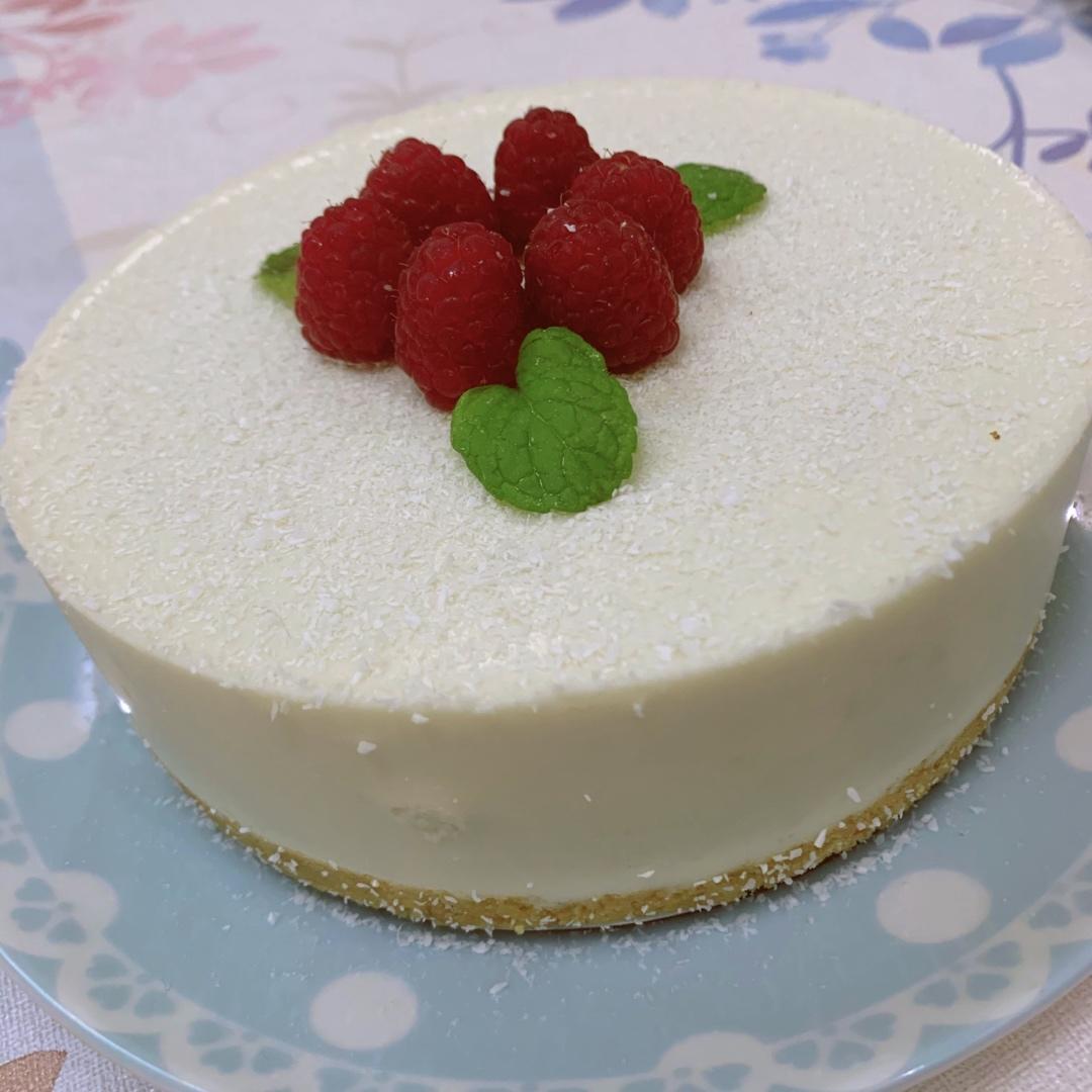 blingblingpinky27做的香芋慕斯蛋糕