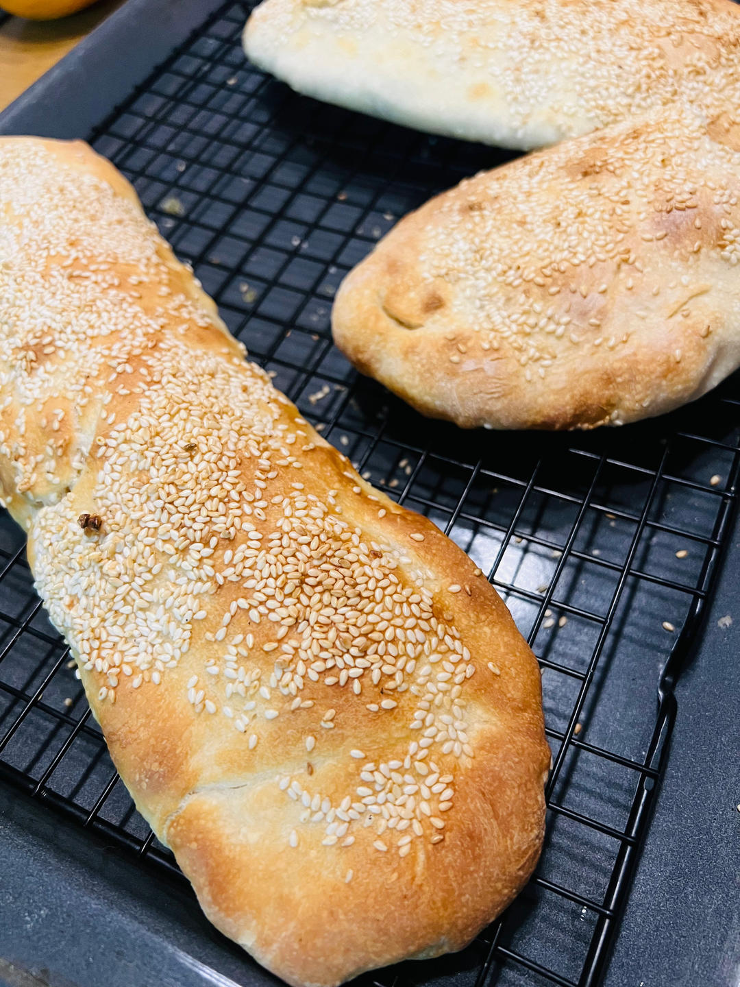 【小高姐】芝麻烧饼  满嘴留香的薄脆烧饼