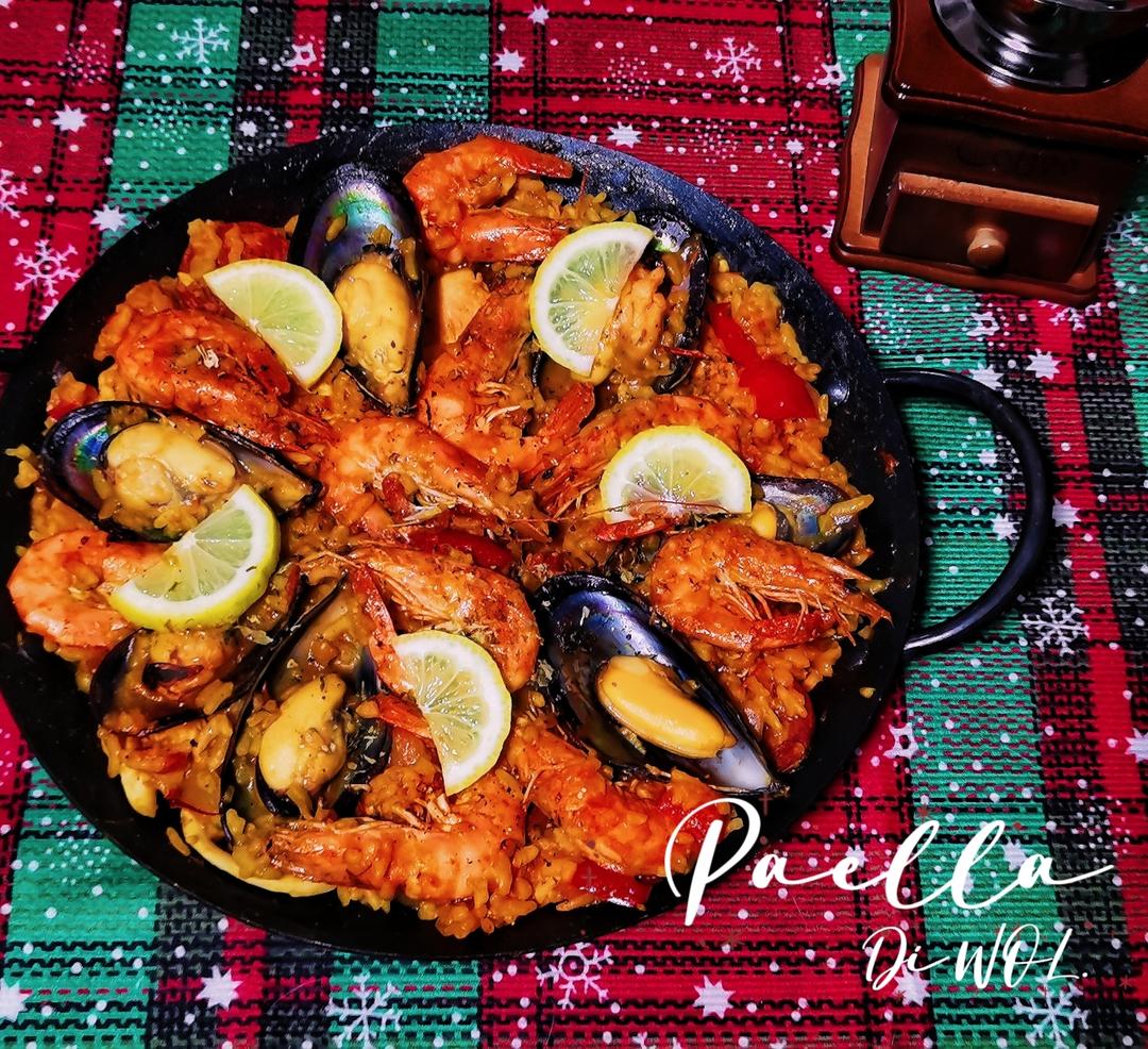正宗paella 西班牙海鲜饭