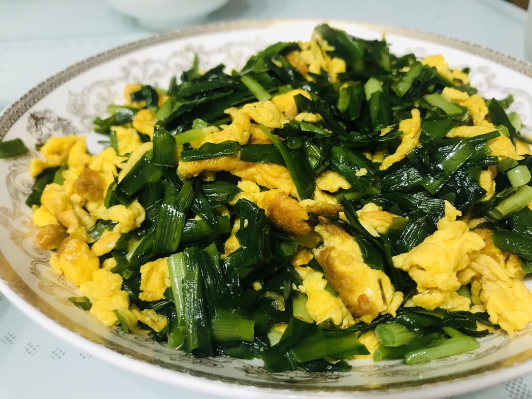 韭菜炒鸡蛋