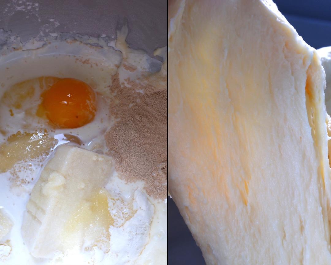 纯奶手撕吐司的做法 步骤1