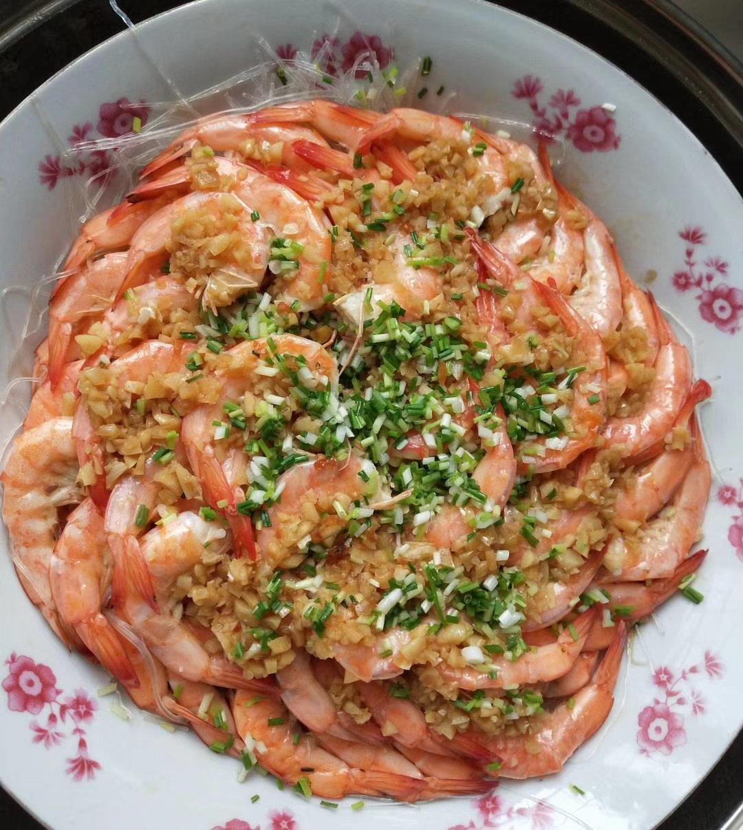 蒜蓉粉丝蒸虾