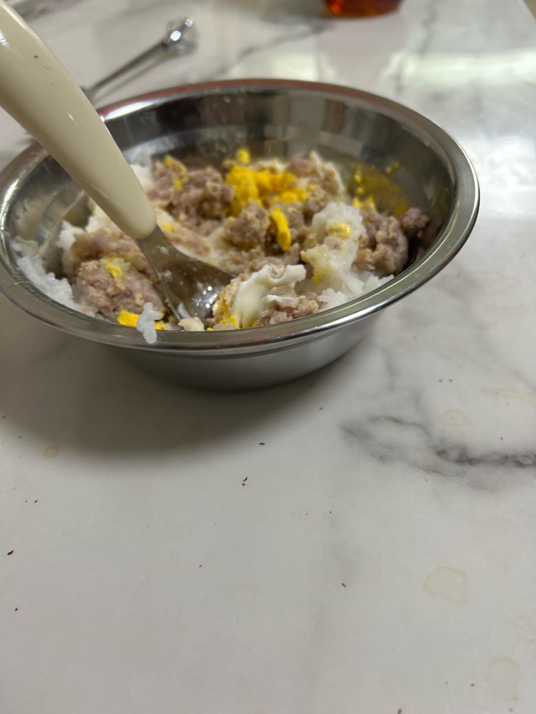 简单又好吃的肉饼蒸蛋