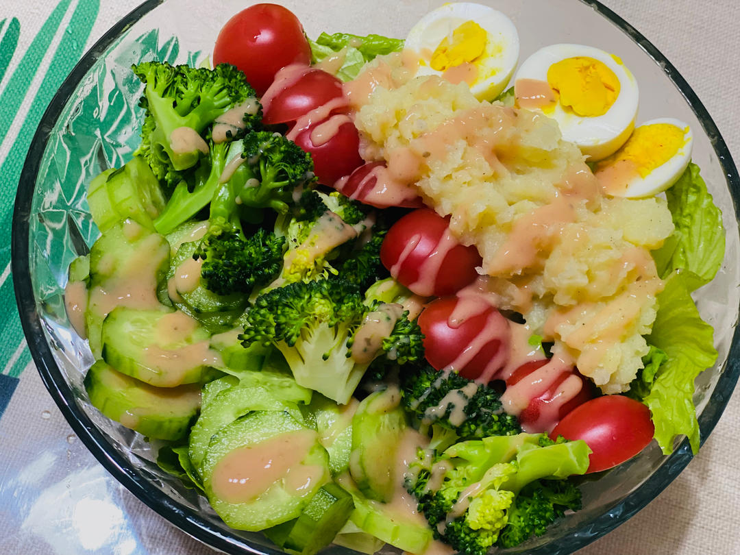 夏日健身减脂沙拉