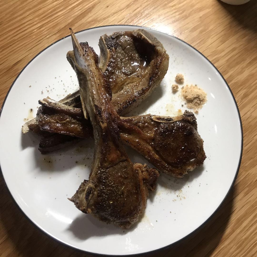五分钟快手孜然香煎羊排