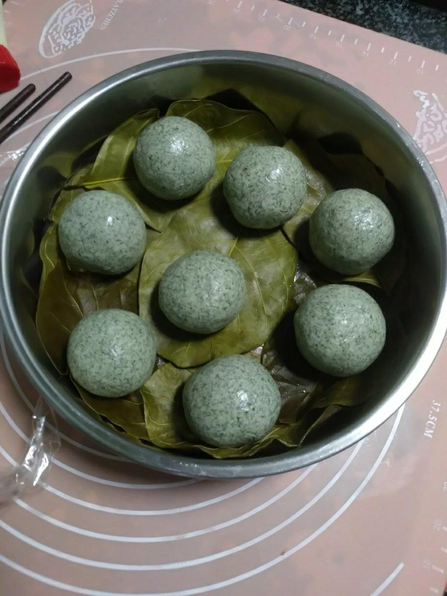 《Tinrry+》咸蛋黄肉松青团+红豆沙青团