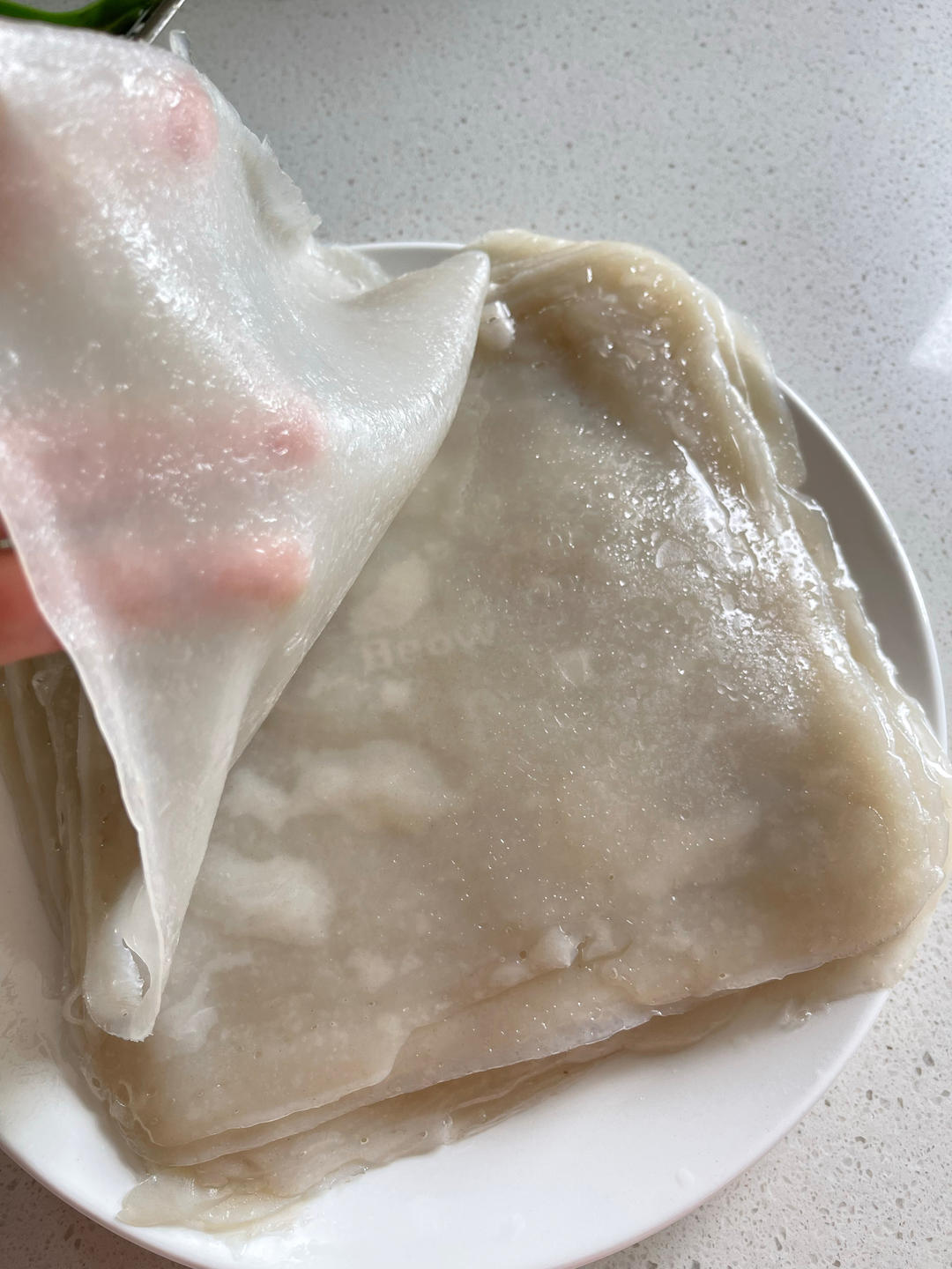 凉皮-家庭自制（告诉你自己做更劲道的秘诀）